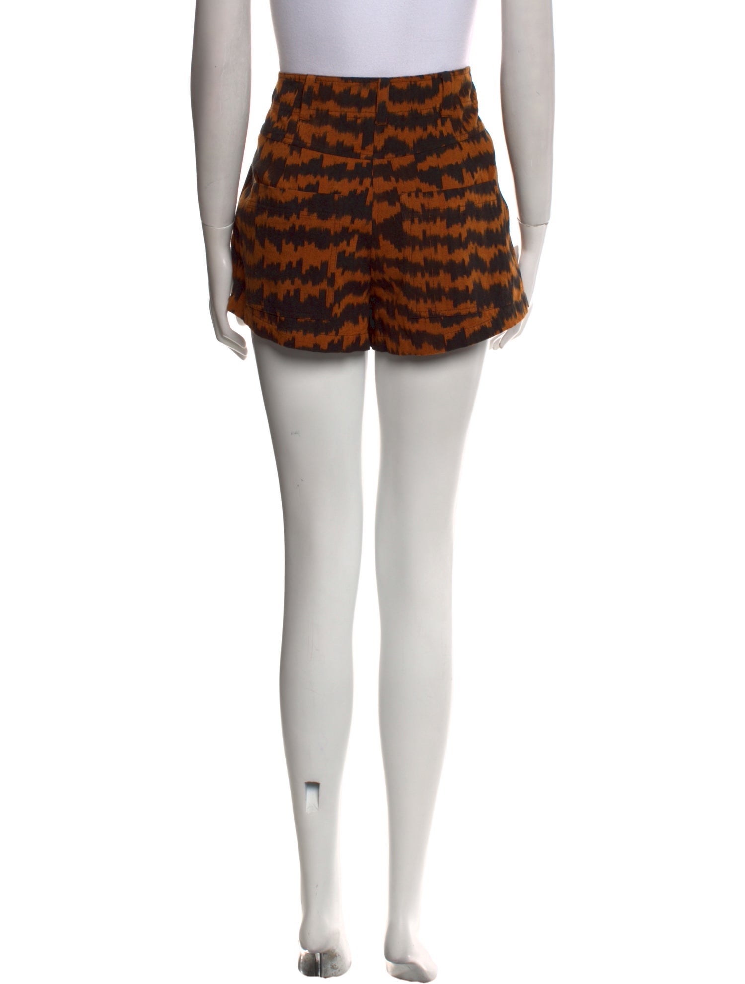 Ulla Johnson Striped Mini Shorts